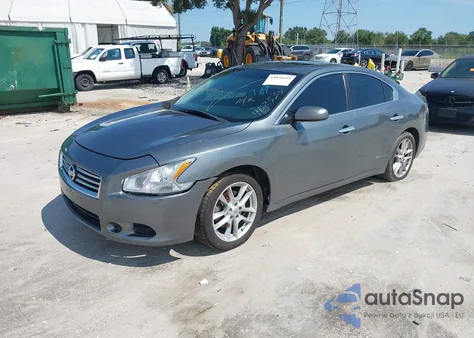 2014 Nissan Maxima 3.5 S/3.5 Sv из США, поврежденный, VIN 1N4AA5AP2EC462534